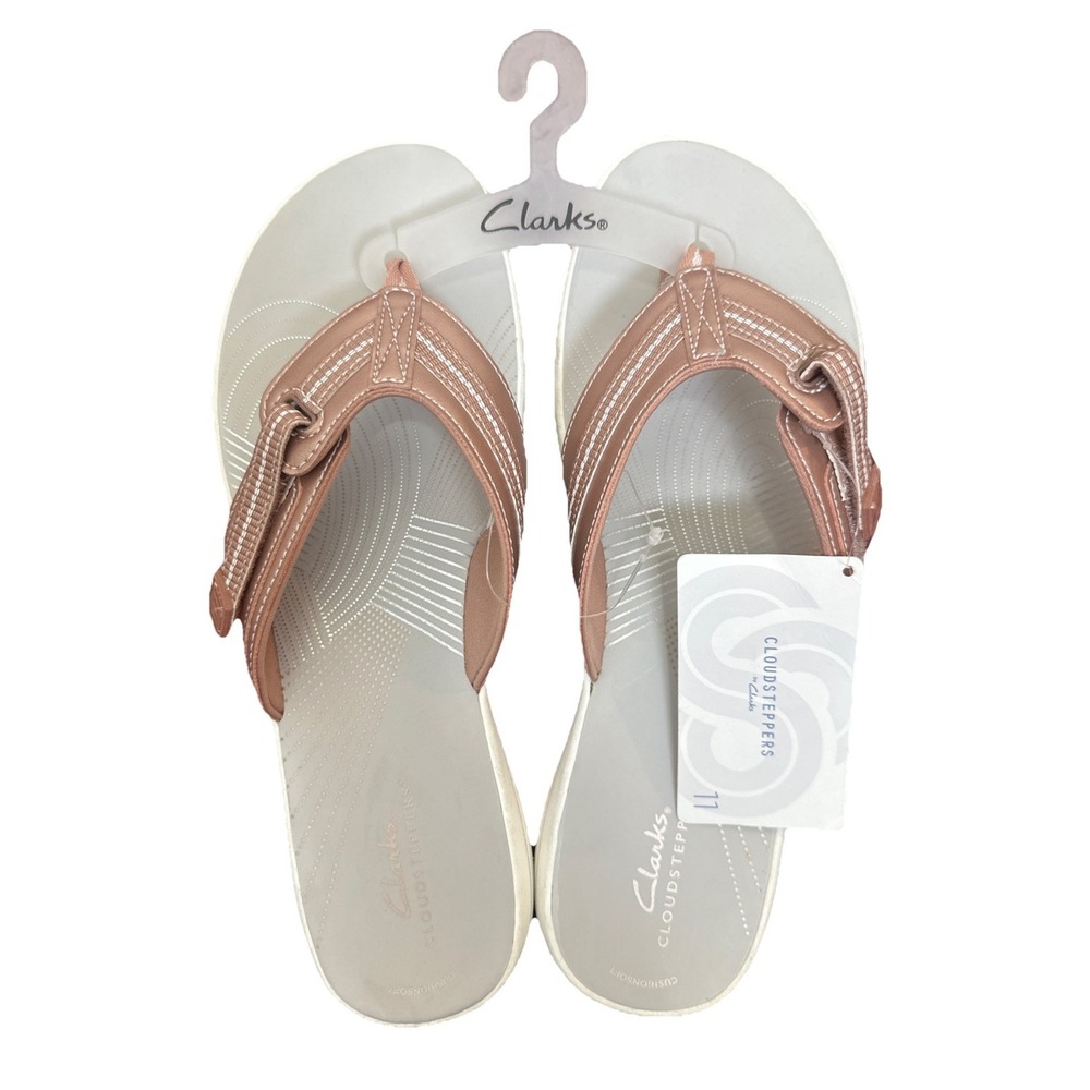 Cloudsteppers by Clarks Breeze Sea Sandal Rose Gold Woman's Size‎ 11 NWT NEW